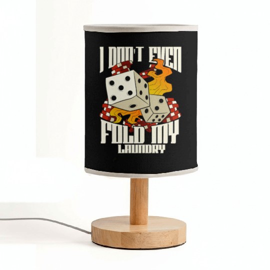 Poker Casino Poker Player Gambling Roulette Gift Fabric Lamps