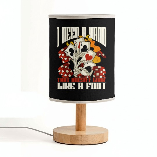 Poker Casino Poker Player Gambling Roulette Gift Fabric Lamps
