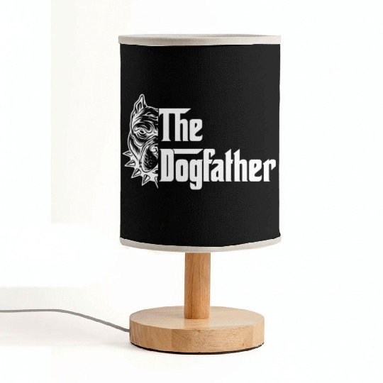 The Dogfather Fabric Lamps