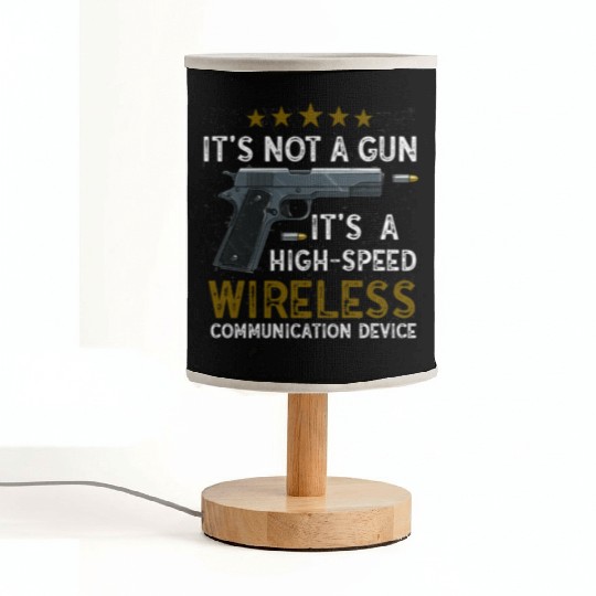 Its Not A Gun Meme Funny Its Not A Gun Fabric Lamps