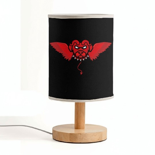 Devil dog Fabric Lamps
