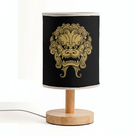 Asiatic lion Fabric Lamps