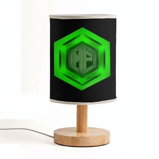 Neon Green Hexagon Fabric Lamps