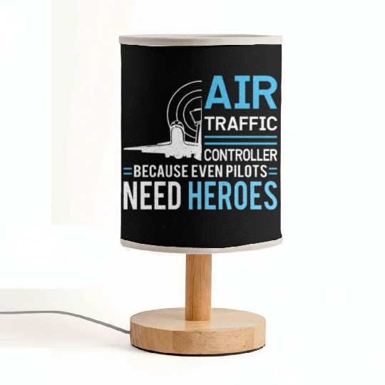 Air Traffic Controller Aircraft Flight Service Fabric Lamps