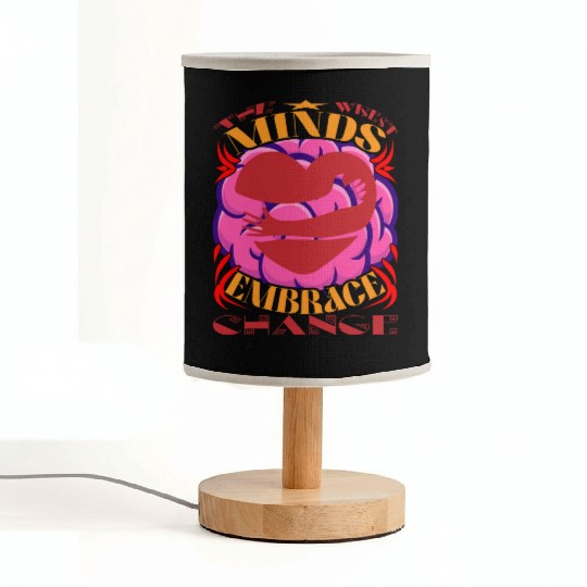 wisdom t typography Fabric Lamps design