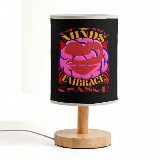 wisdom t typography Fabric Lamps design