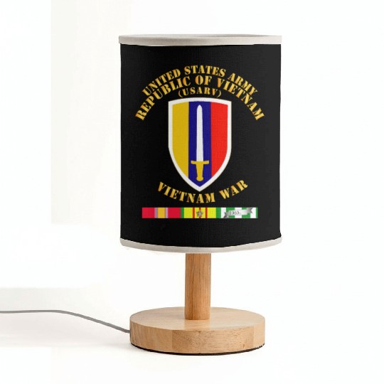 Army US Army Vietnam USARV Vietnam War w SVC Fabric Lamps