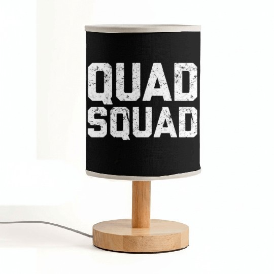 Quad Squad Leg Gym Workout Fabric Lamps