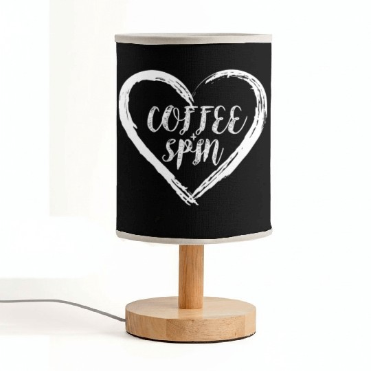 Coffee And Love Spin Gym Exercise Spinning Class Fabric Lamps