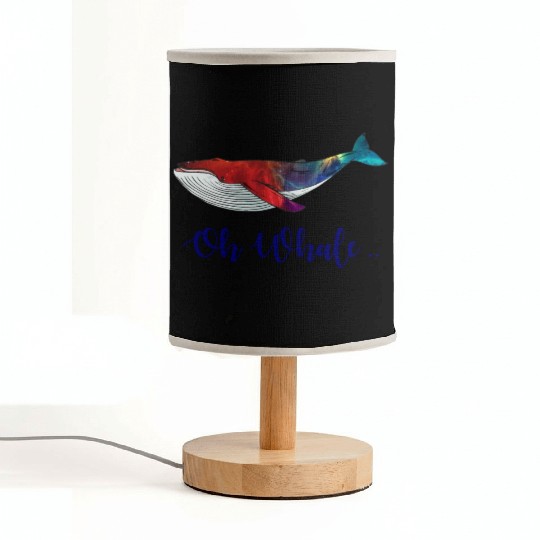 Oh Whale Fabric Lamps