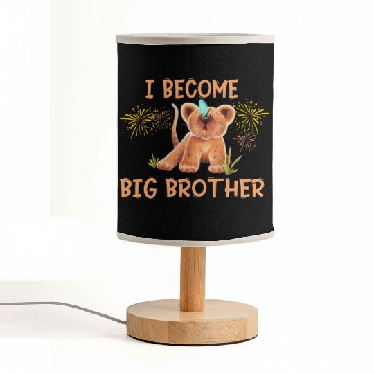 Big brother lion Fabric Lamps
