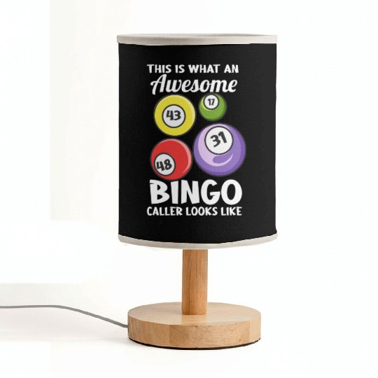 This Is What An Awesome Bingo Caller Looks Like Fabric Lamps