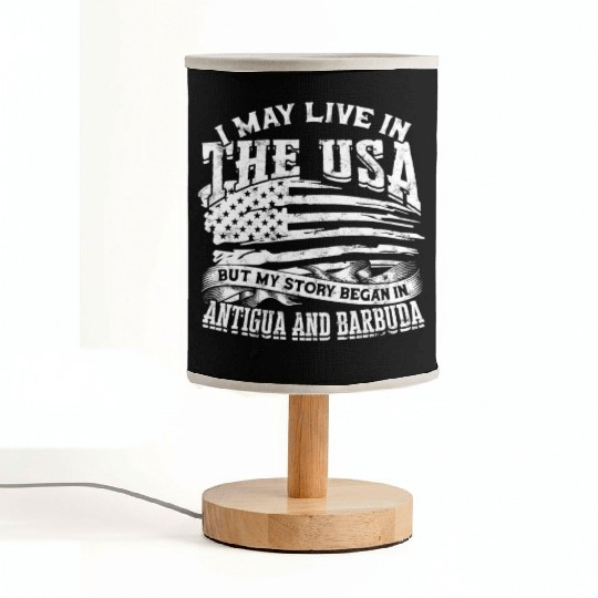 US Immigrant Indigenous USA Immigrants america Fabric Lamps