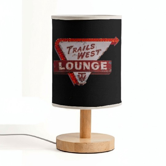 Trails West Lounge Route 66 Tucumcari New Mexico Fabric Lamps