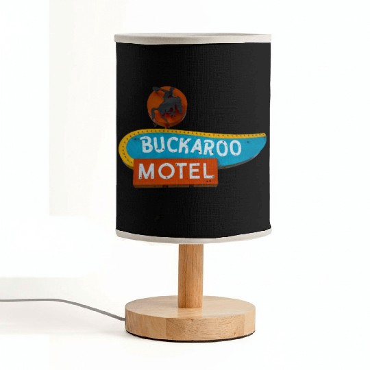 Buckaroo Motel Sign Route 66 Tucumcari New Mexico Fabric Lamps