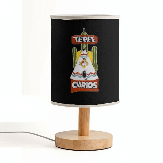 Tepee Curios Route 66 Neon Tucumcari New Mexico Fabric Lamps