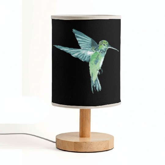 Hummingbird Fabric Lamps