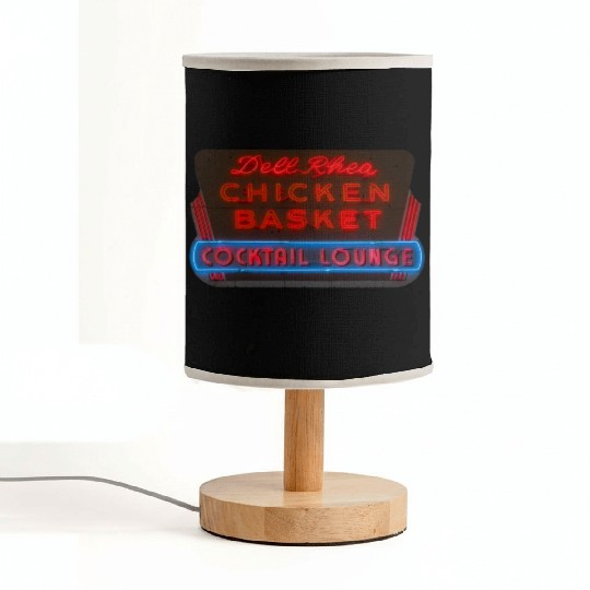 Del Rhea Chicken Basket Neon Sign Route 66 Fabric Lamps