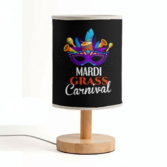 Mardi grass Carnival Fabric Lamps