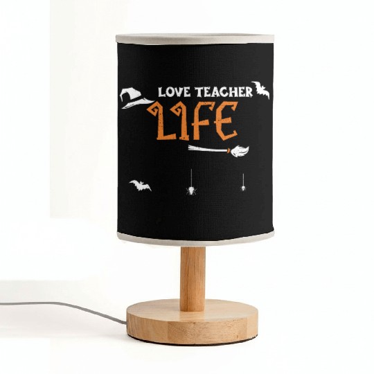 Love Teacher Life - Halloween Fabric Lamps