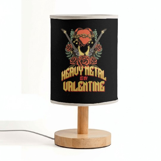 Heavy Metal Valentine Single Fabric Lamps