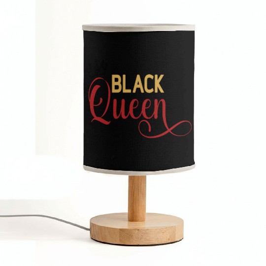 Black queen Fabric Lamps
