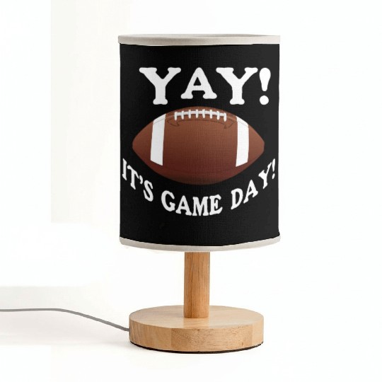 Yay! It's Game Day! Fabric Lamps