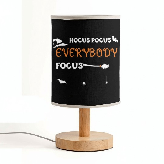 Hocus Pocus Everybody Focus Fabric Lamps