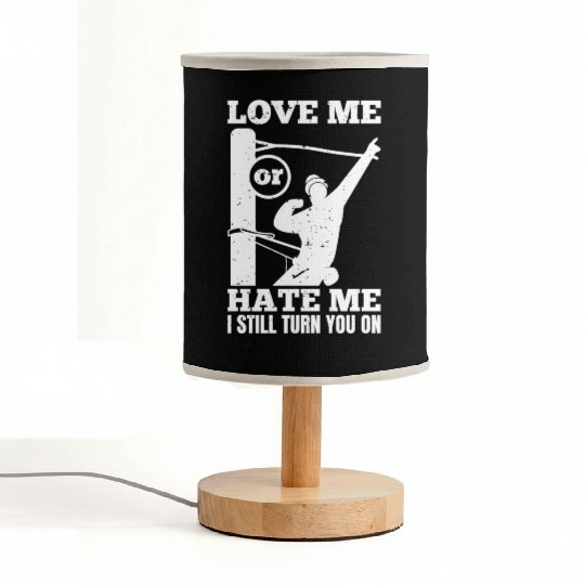 Funny Electrical Lineman Saying Thank A Lineman Fabric Lamps