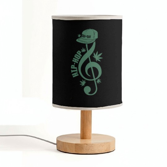 Clef with Cappi Music Direction Rap Fabric Lamps