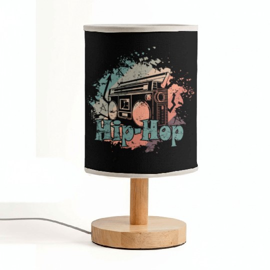 Hip Hop Radio Genre of Music Rap Freestyle Fabric Lamps
