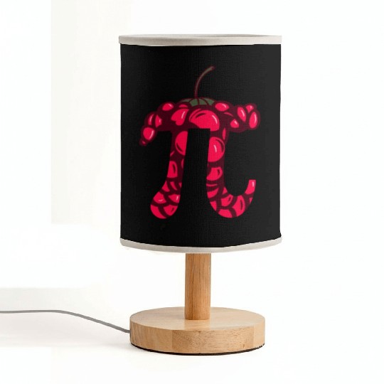 Raspberry Cake - Funny Pi Day Math Teacher Fabric Lamps