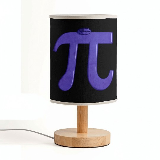 Blueberry Pi - Funny Pi Day Math Teacher Fabric Lamps
