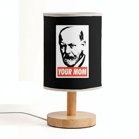 Sigmund Freud Your Mom Fabric Lamps