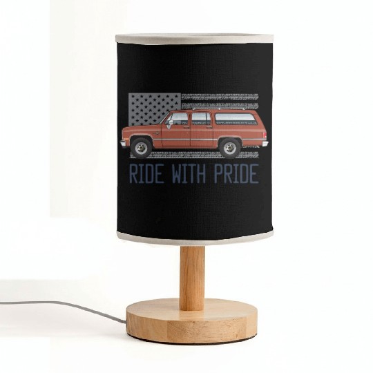 ride Bronze Fabric Lamps