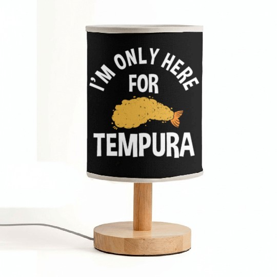 Funny Tempura Shrimp Fabric Lamps