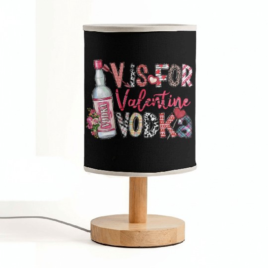V Is For Vodka Fabric Lamps Valentine Fabric Lamps Xoxo