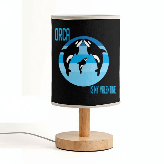 King Orca: Ruler of the Seas Fabric Lamps