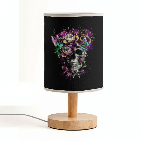 Flower Skull Streetwear Fabric Lamps