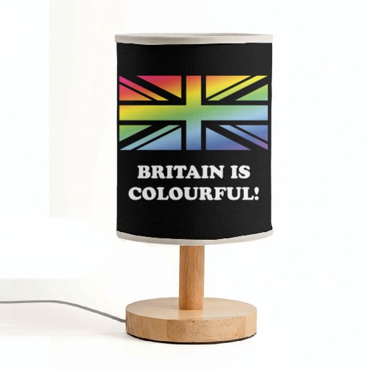 Britain Is Colourful! (Union Jack, United Kingdom) Fabric Lamps