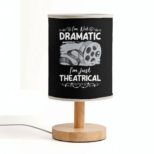 Actress Stage Drama Club Fabric Lamps