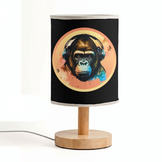 Gorilla DJ Beat Fabric Lamps
