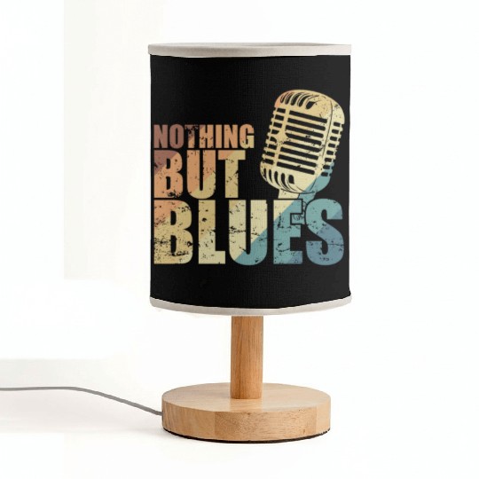 Nothing but Blues Music Trumpet Fabric Lamps