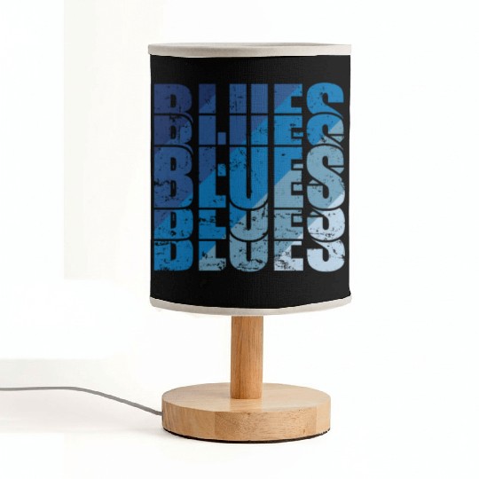 Blues Music Jazz Trumpet Chicago Fabric Lamps
