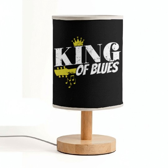 King of Blues Music Trumpet Singer Fabric Lamps