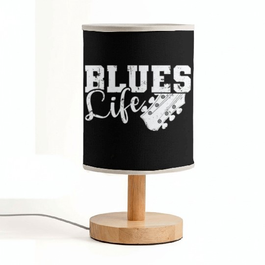 Blues Life Music Trumpet Chicago Fabric Lamps