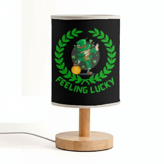 St Patricks day special feeling lucky Fabric Lamps