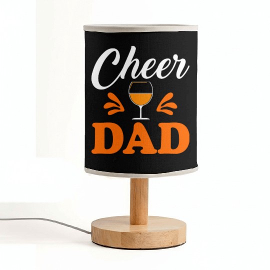 Cheer Dad Fabric Lamps