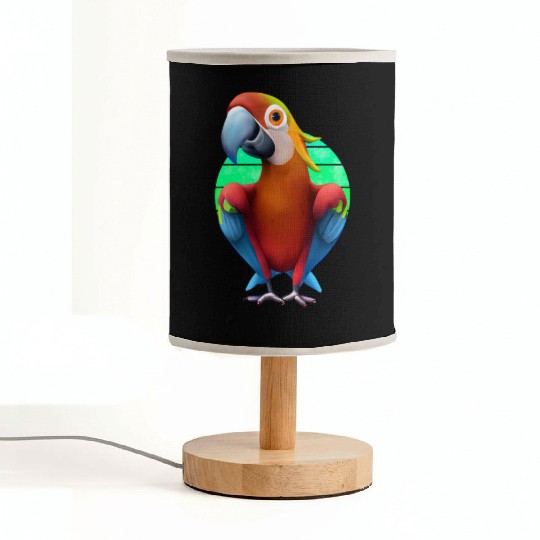 Macaw Fabric Lamps