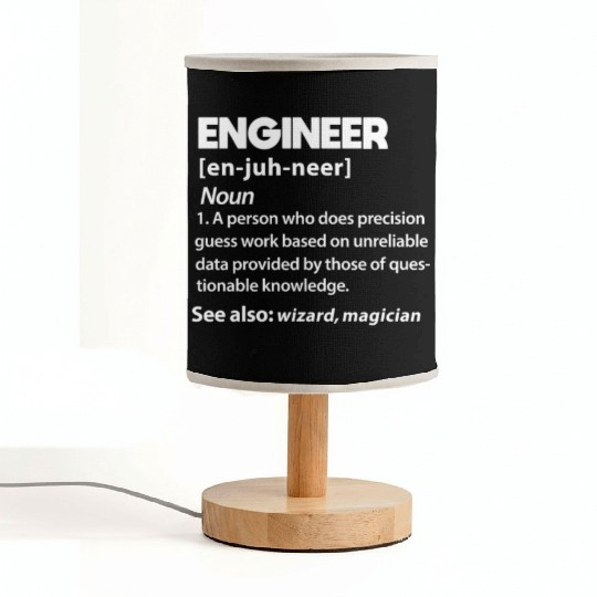 Engineer Definition Fabric Lamps